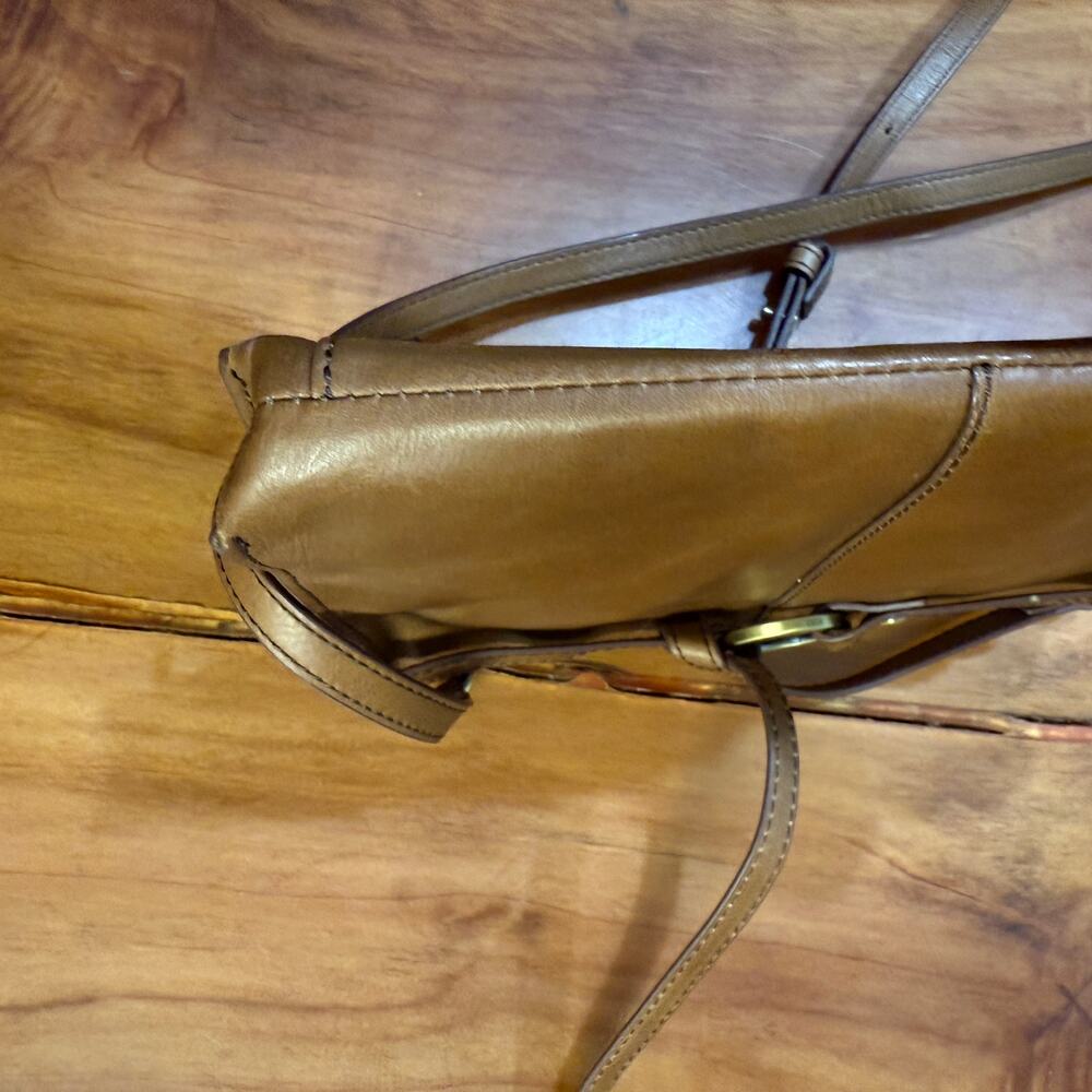 Hobo International Leather Bag Small Crossbody Libra Zip OO3 - Picture 4 of 5